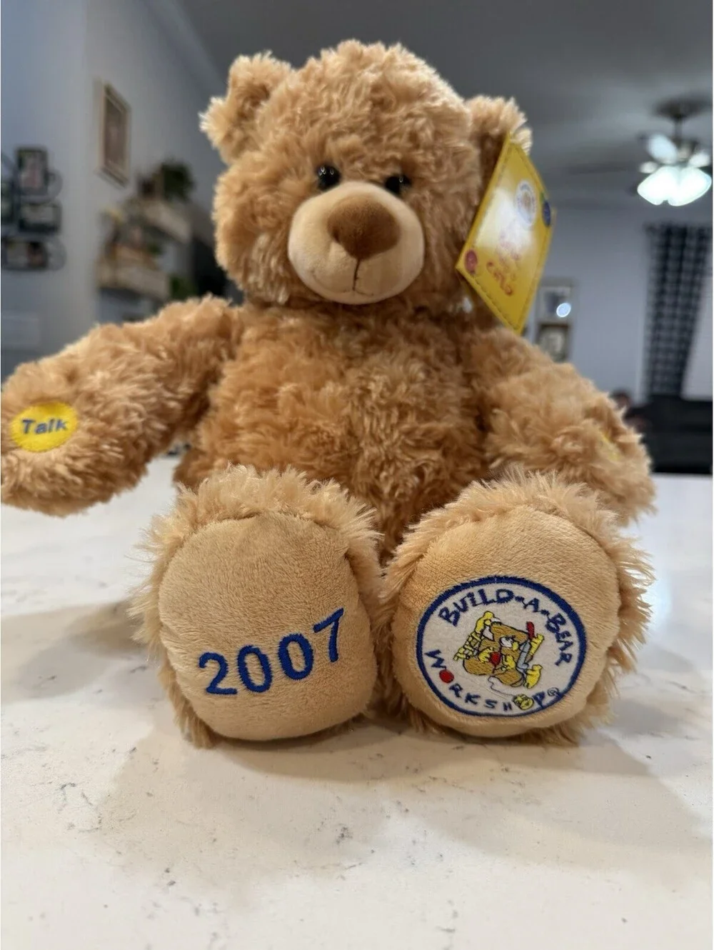 Build A Bear Exclusive 2007 Record A Message Teddy Works Recording NWT